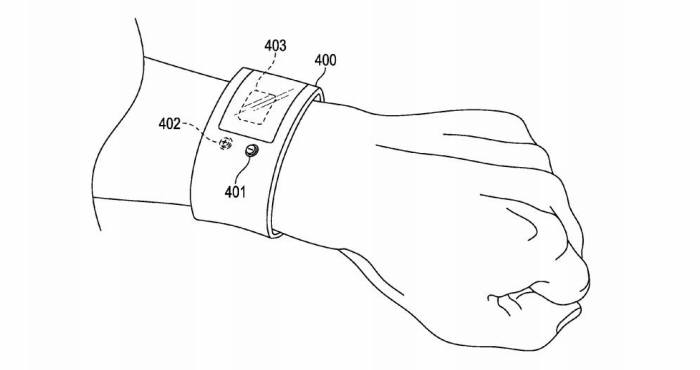 애플이 출원한 웨어러블 기기 특허(공개번호 US20160228025) 도면