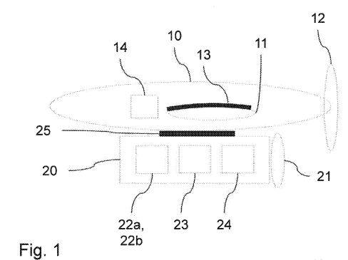 `고고도 항공기를 위한 보조 장치 특허`(Auxiliary Device for High-Flying Aircraft, 공개번호:US20160185459) / 자료:미국 특허상표청(USPTO)