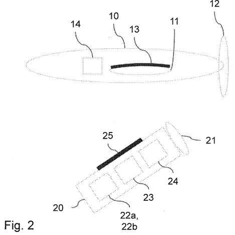 `고고도 항공기를 위한 보조 장치 특허`(Auxiliary Device for High-Flying Aircraft, 공개번호:US20160185459) / 자료:미국 특허상표청(USPTO)