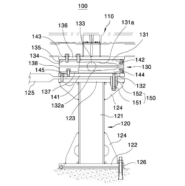 면진이중마루에 사용되는 볼베어링을 이용한 면진 액세스플로어(특허 제10-1284885호) 특허
