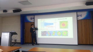 안상현 한국천문연구원 박사가 중력파 직접 관측이 가지는 과학적 의미를 설명하고 있다.