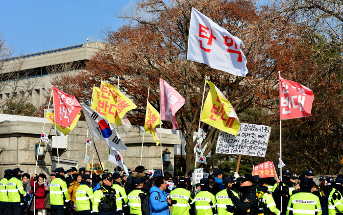 [朴대통령 탄핵 표결]대통령 탄핵소추안 표결을 앞둔 이시각 국회는