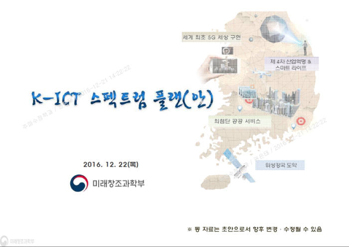 [K-ICT 스펙트럼 플랜 발표]와이브로 주파수, 2019년 일부 반납