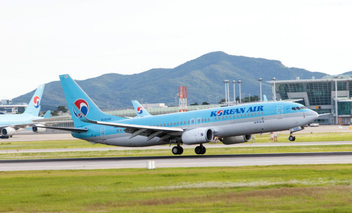 대한항공 B737-800 항공기 (제공=대한항공)