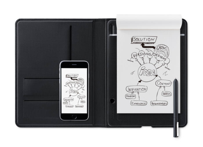 와콤, 아날로그와 디지털의 만남...소형 `뱀부 폴리오`스마트패드 출시