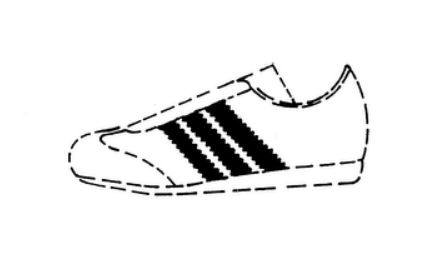 1994년 아디다스가 등록한 상표(등록번호: 1,815,956)