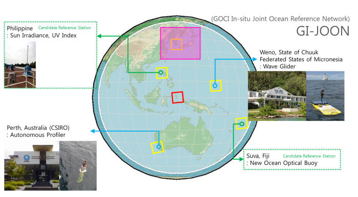 GOCI-II 관측 영역.