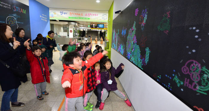 세계 첫 지하철 과학관 생겼어요