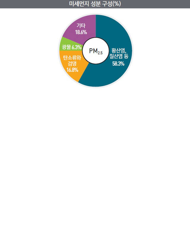 미세먼지 성분 구성