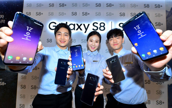 갤럭시S8, S8+ 드디어 나왔다