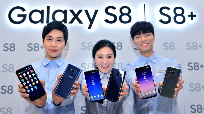 갤럭시S8, S8+ 드디어 나왔다