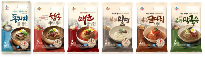 CJ제일제당, 냉면 제품 리뉴얼 단행…맛·품질 개선