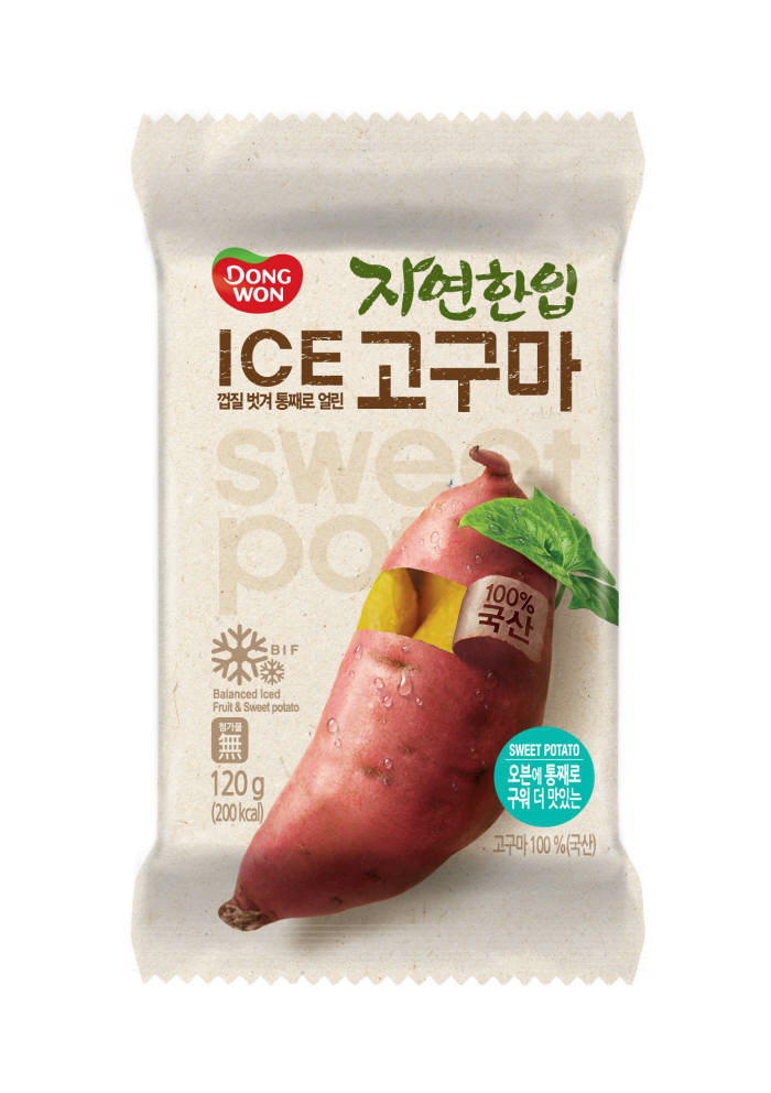 동원F&B, '자연한입 ICE 고구마' 출시