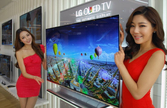 LG전자는 2013년 세계 최초 55인치 OLED TV를 출시했다. (사진=LG전자)