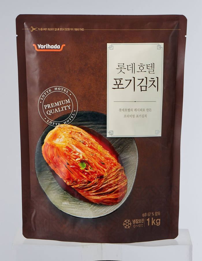 롯데마트, '요리하다 롯데호텔 김치' 홈쇼핑 진출