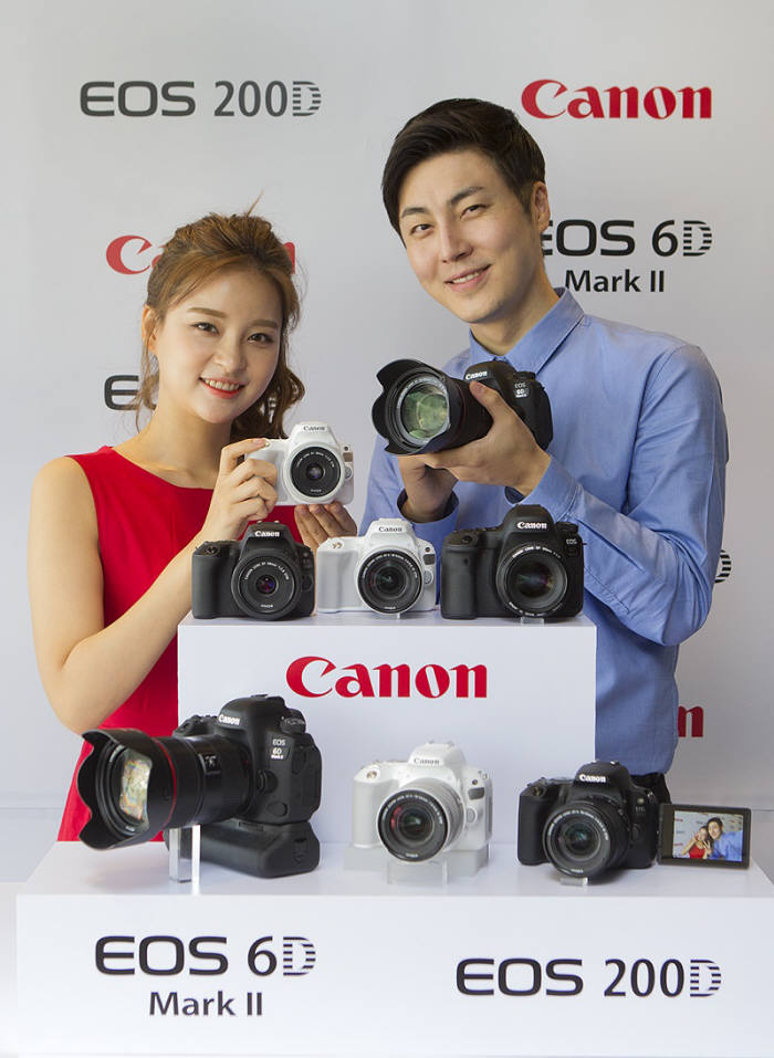 캐논, 혁신 기술 탑재한 풀프레임 DSLR 'EOS 6D Mark II' 발표