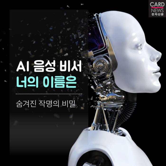 [카드뉴스]AI 음성 비서, 너의 이름은