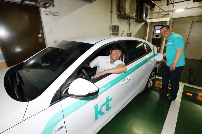 KT, 2022년까지 업무용 차량 1만대 '전기차'로 교체