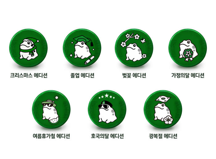 하이트진로, 광복절 두꺼비 왕관 에디션 출시