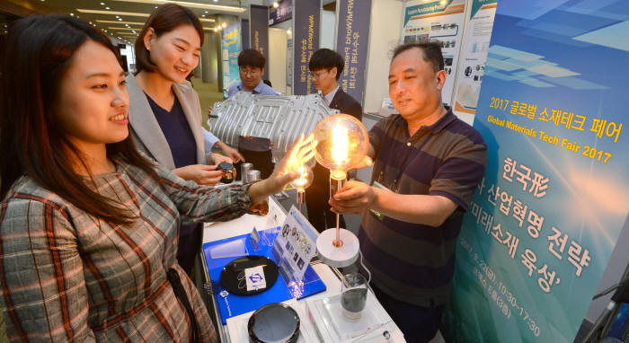 글로벌 소재테크 페어, 한국형 4차산업 소재부품은..