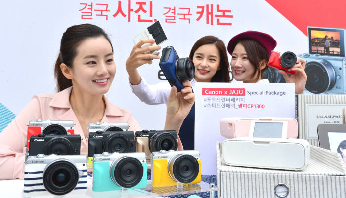 캐논 미러리스 카메라'EOS M100'으로 아름다운 가을추억 남겨요