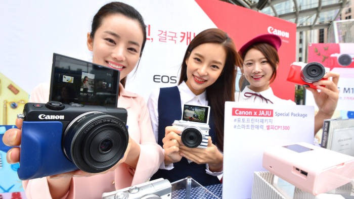 캐논 미러리스 카메라'EOS M100'으로 아름다운 가을추억 남겨요