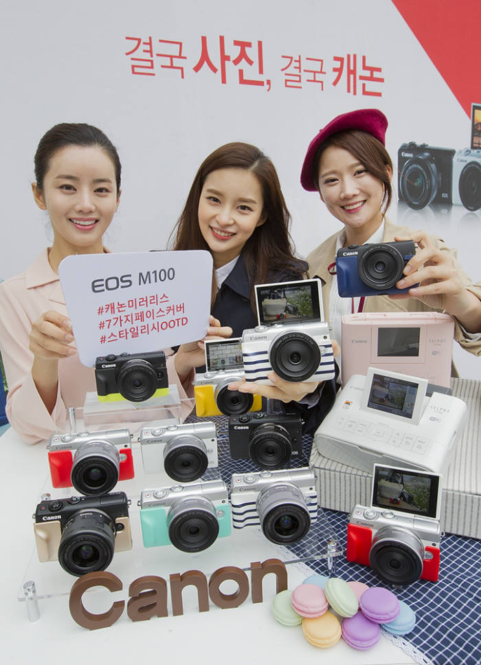 캐논, 미러리스 카메라 'EOS M100' 및 포토프린터 스페셜 패키지 출시