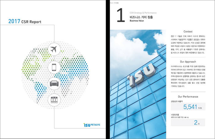 이수페타시스 '2017 CSR 보고서' 발간