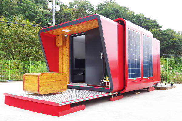 E-Soltec signed contract with Gyeonggi Province to deliver 10 units by the end of November, energy-saving mobile homes.