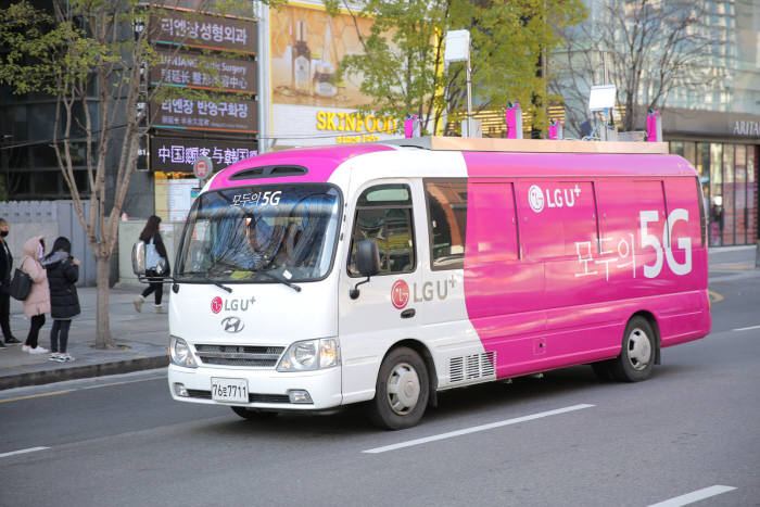 LG유플러스, 강남 도심에서 5G 핸드오버 검증 완료