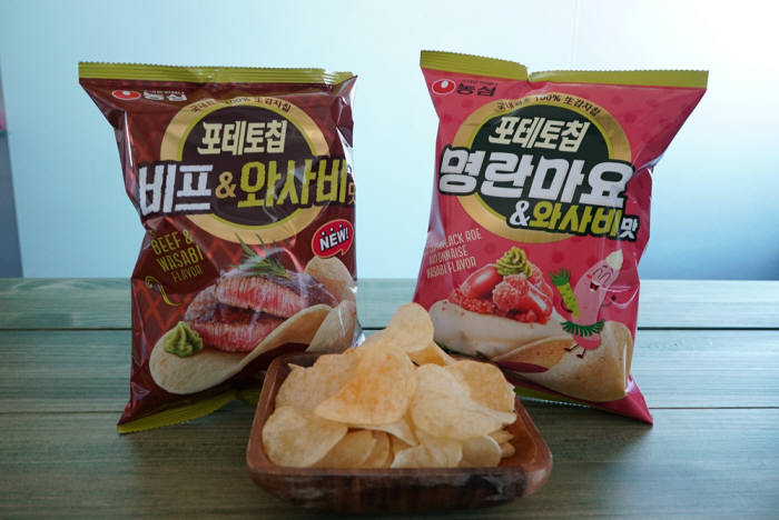 농심 "와사비와 포테토칩의 맛있는 만남"...신제품 2종 출시