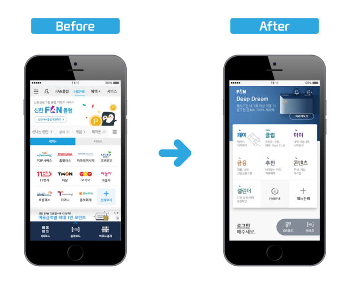 신한 FAN, 앱로딩·결제시간 30% 이상 단축