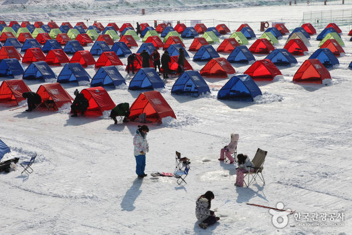 평창송어축제. (사진=한국관광공사 제공)