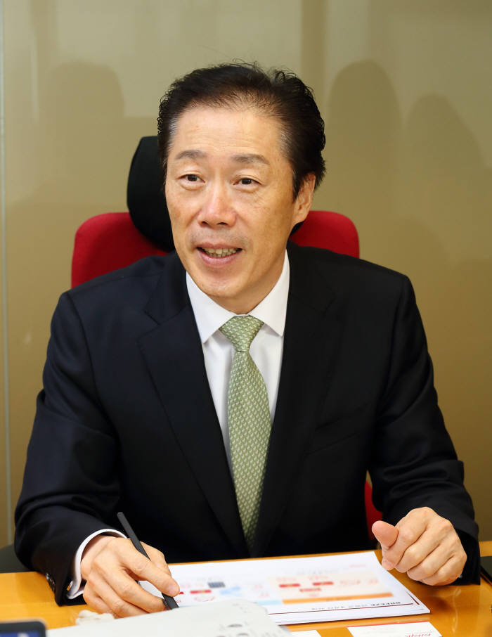 양승하 어바이어코리아 대표이사가 21일 서울 강남구 역삼동에 위치한 본사에서 본지와 인터뷰를 하고 있다.