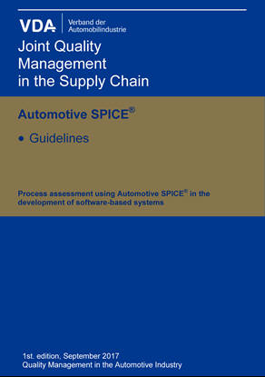 독일자동차협회 품질관리센터(VDA-QMC)가 공식 발간한 Automotive SPICE 공식 가이드라인 '블루골드북' (출처=VDA-QMC)