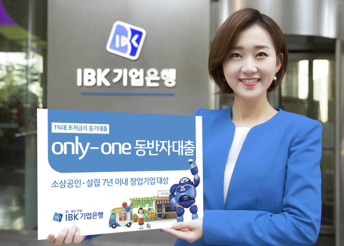 IBK기업은행, 1%대 초저금리 中企대출 출시