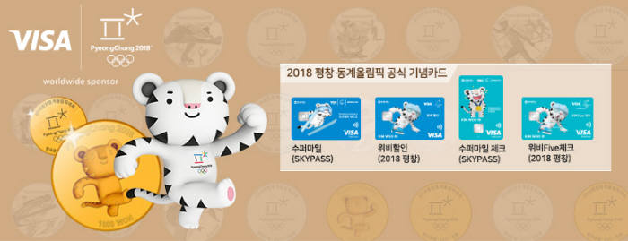 비자·우리카드, '2018 평창 기념주화 특별세트' 경품 이벤트