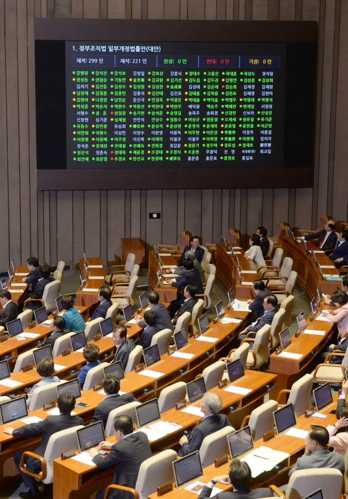 국회, 지방선거 선거구 획정 '원포인트' 본회의...선거법 개정안 통과