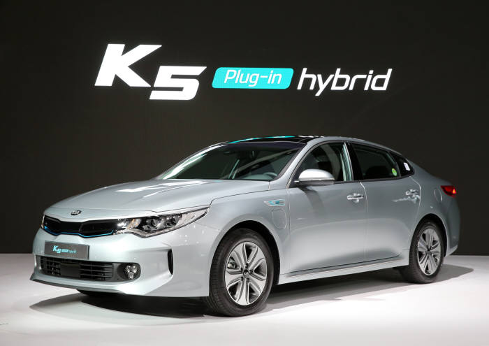 기아차 K5 플러그인 하이브리드(PHEV) (제공=기아자동차)