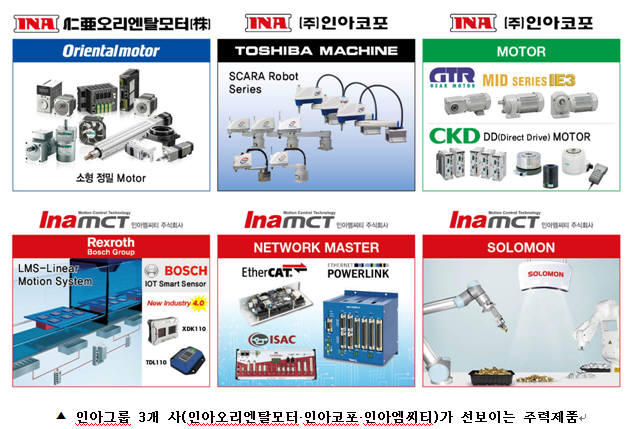 <a href='https://newsroom.etnews.com/ina/' target='_blank' class='a_newsroom_on' title='인아그룹 뉴스룸 바로가기'>인아그룹</a>, 오토메이션월드에 3개 계열사 참여