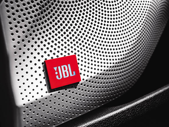 현대차 신형 벨로스터 JBL 익스트림 사운드 에디션' 전용 LED 엠블럼 (제공=현대자동차)