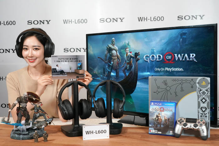 소니코리아가 PS4™ 사운드 최적화 7.1채널 무선 헤드폰 WH-L600을 출시했다고 밝혔다.