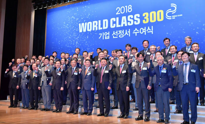 월드클래스 300 '신규 41개 기업' 선정…300개 목표 달성