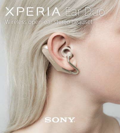 소니코리아가 무선 이어폰 엑스페리아 이어 듀오(Xperia Ear Duo)를 국내에 정식 출시한다고 29일 밝혔다.