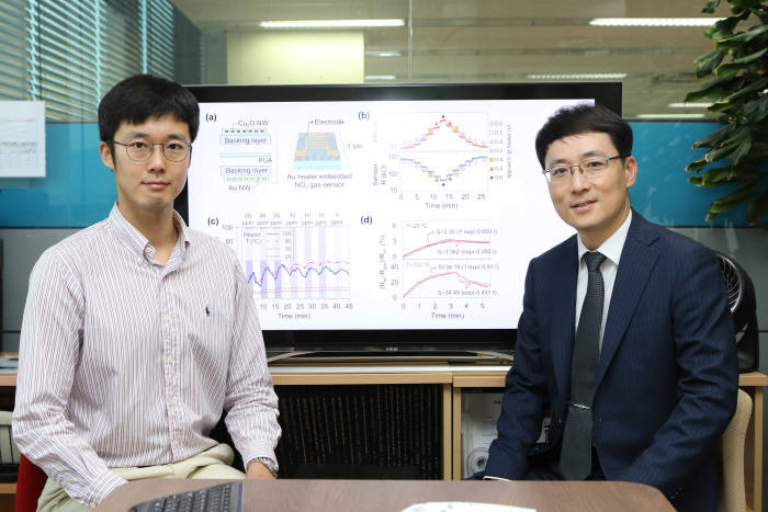 윤준보 KAIST 전기 및 전자공학부 교수(사진 오른쪽)와 서민호 박사(왼쪽)