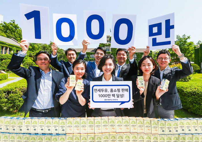 연세우유, '연세 두유' 홈쇼핑 판매 1000만팩 돌파