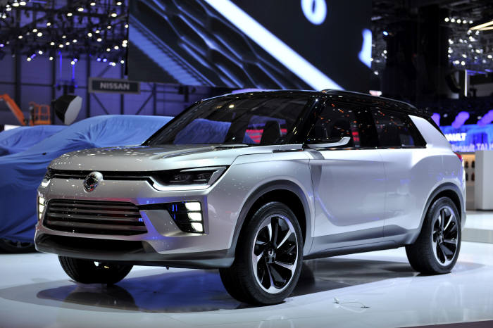 쌍용자동차 중형 SUV 콘셉트카 'SIV-2' (제공=쌍용자동차)