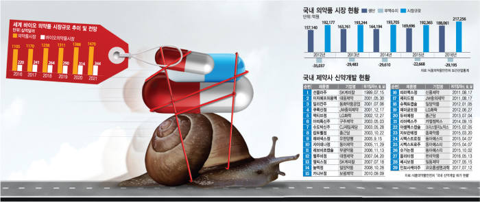 [이슈분석]20년 간 국산 신약 29개 불과, "갈 길 멀다"