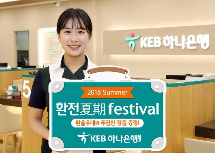 KEB하나은행, 최대 90%환율 우대 이벤트