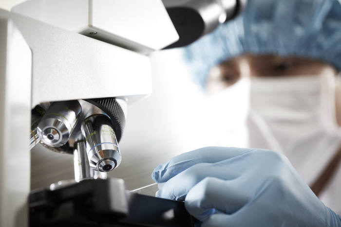 비피도 연구진이 마이크로바이옴을 연구하고 있다.